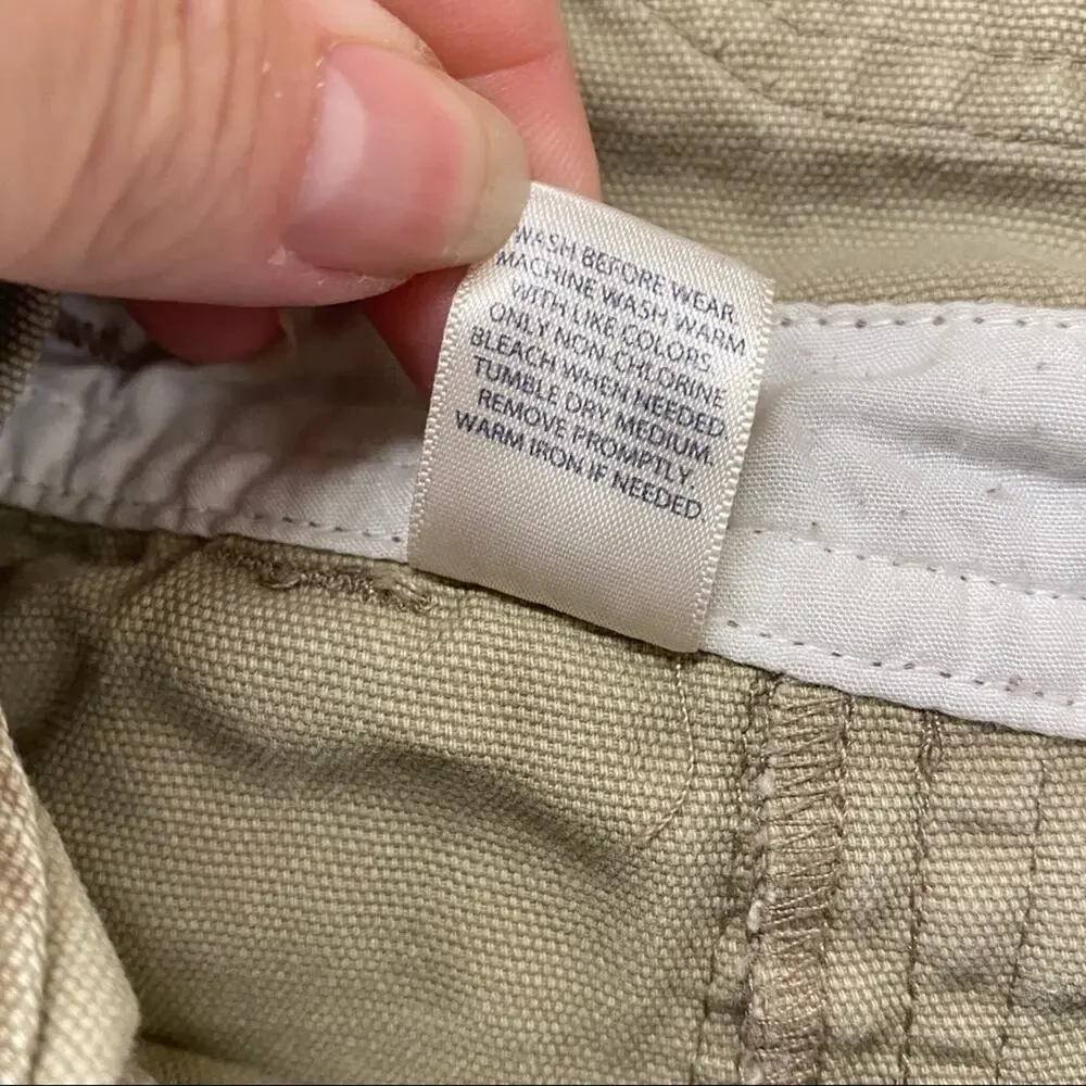 OshKosh B'gosh Boys 24 Months Vestbak Overalls Pants Moose Mountain Beige Khaki